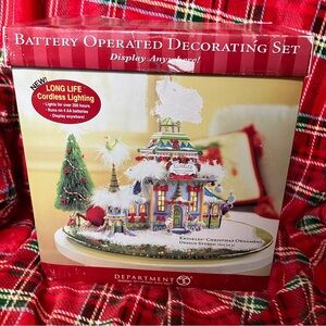Corded Dept 56 Krinkles Christmas Design Studio Lighted House patience Brewster